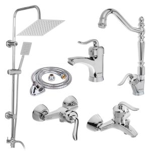 ست شیرآلات چیاکو مدل قاصدک یونیورست مجموعه 6 عددی