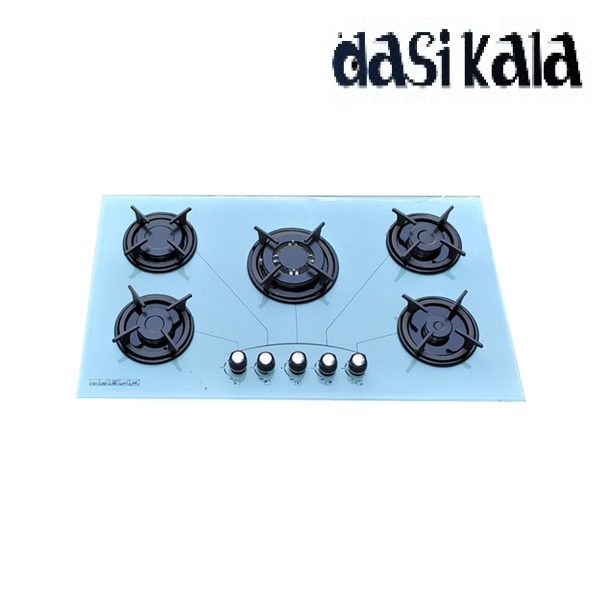 اجاق گاز صفحه ای شیشه ای سفید دنپاسر مدل DenWG