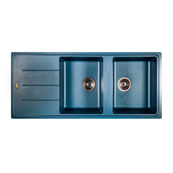 سینک ظرفشویی گرانیتی سولار مدل s31 آبی اقیانوسی