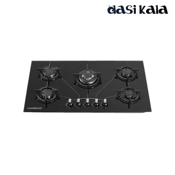 اجاق گاز صفحه ای شیشه ای افرا مدل رئال