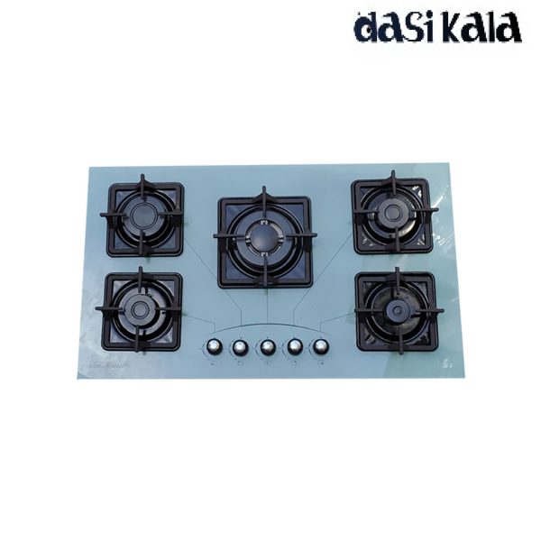 اجاق گاز صفحه ای شیشه ای سفید افروزپویا مدل M1W