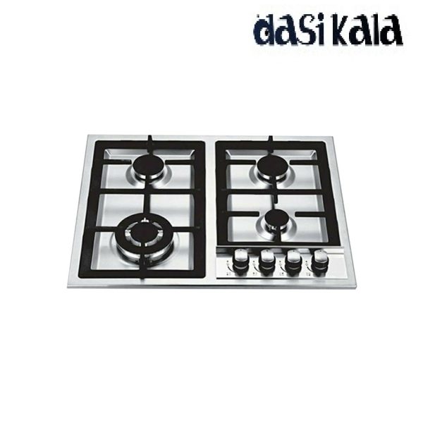 اجاق گاز صفحه ای استیل چهارشعله تیدومکث (Tidumax) مدل s401