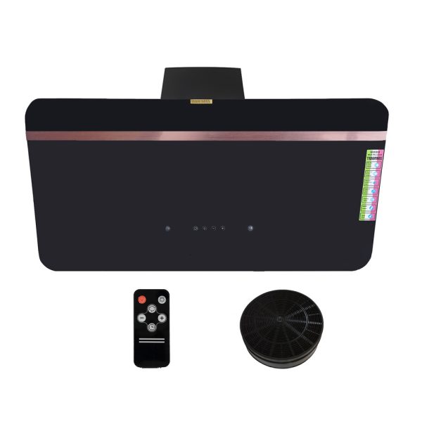 هود آشپزخانه مورب لمسی تیدومکث (Tidumax) مدل درسا مسی