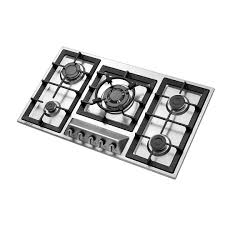 اجاق گاز پنج شعله مدل S5960 i استیل البرز